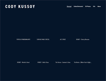 Tablet Screenshot of codykussoy.com